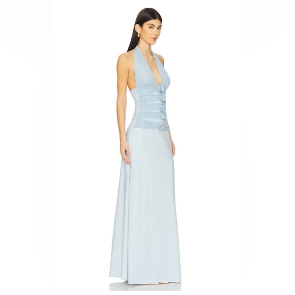 MAYGEL CORONEL VILLADIEGO MAXI DRESS IN ARTIC, ONE SIZE - Picture 2 of 4